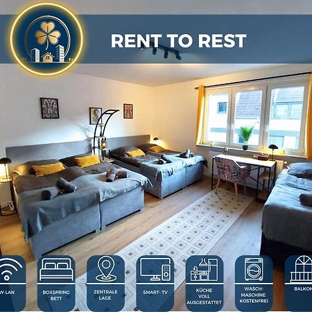 Апартаменти Rtr Essen - Fuer Bis Zu 8 Personen - Voll Ausgestattet - Zentral Limbecker Platz - Messe - Uniklinikum - Smart Tv - Modern Екстер'єр фото